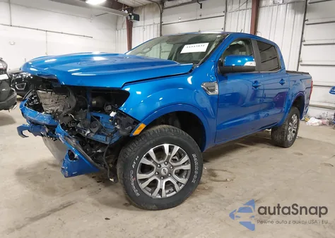 2021 Ford Ranger Lariat z USA, uszkodzony, nr VIN 1FTER4FH1MLD43940